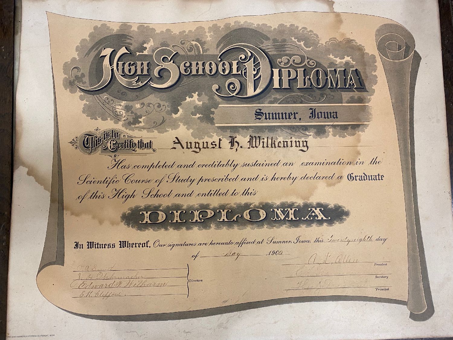 Sumner Memories Are Forever - Class of 1909