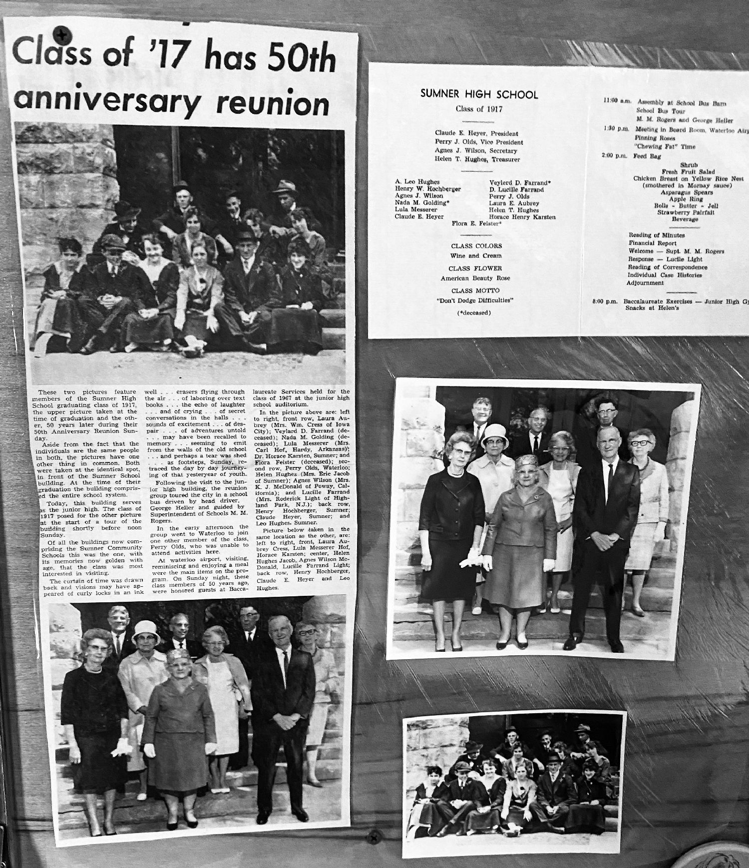 Sumner Memories Are Forever - Class of 1917
